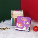 Christmas Eve Apple Custom Paper Packaging Box Candy Paper Bag Cookies Box