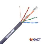 Drain Wire 1/0.5bc PVC Cover Material Cat5e 4 Pair Lan Cable for Speed Data