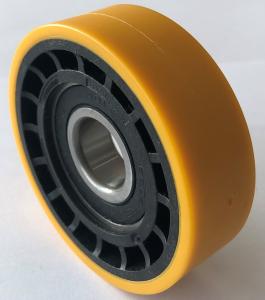 Wholesale Pin 20 Step Chain Roller 75x23.5 Hub Type Roller With Bearing 6204 from china suppliers