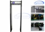 LCD Screen Bilingual Walk Through Metal Detector Gate For Weapon Check