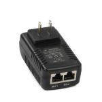 240VAC 18W Wall Mount PoE Injector 18V 1A With LED