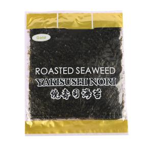 Wholesale Natural Flavor 100sheets Per Bag Roasted Seaweed Nori For Sushi Restaurant from china suppliers