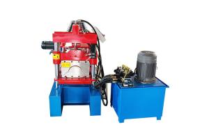 Wholesale Customization Metal Ridge Cap Roll Forming Machine 3-8m/Min Speed from china suppliers
