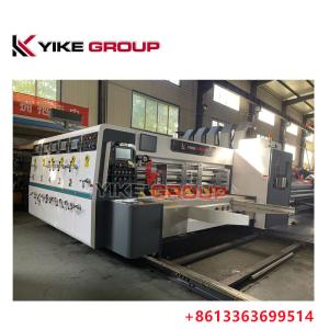 Wholesale Max Printing Size 1450X2500 Automatic Lead Edge Flexo 3 Color Slotter Diecutter Machine from china suppliers