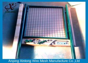 Wholesale Anti-Climb Welded Fence Gate , 50*100mm High Security Chain Link Gate from china suppliers