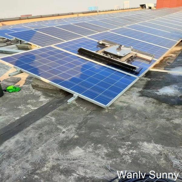 State-of-the-Art Dry Cleaning and Washing Solar Panel Cleaner for Waterless