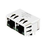 LPJG26918AFNL 100/1000 Base-T 10p8c Tab Down Green/Green LED 1x2 Port RJ45