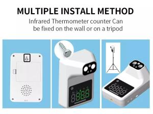 Wholesale Digital Non Contact Body Thermometer Temperature Digital Infrared Wall Thermometer from china suppliers