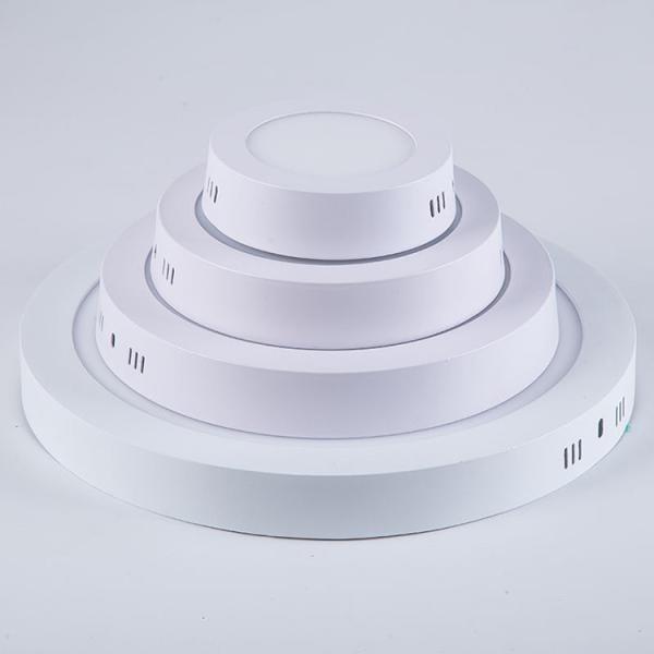 Flush Mount Round Panel Light 120lm/W, CCT 3000K/4000K/5000K/6000K, 3 CCT