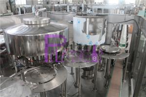 Wholesale Non - Carbonated Drink Automatic Filling Machine 1200bph Rotary 3 In 1 from china suppliers
