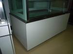 Sliding Double Doors Cake Display Cabinets Freezer 2 Meters With Marble Tabletop