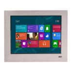 Fanless 1.5mm Frame Stainless Steel Panel PC Waterproof IP65