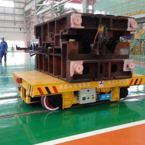 Wholesale 20T Industrial Bay To Bay Battery Driven Mold Transport Cart On Curved Rails from china suppliers