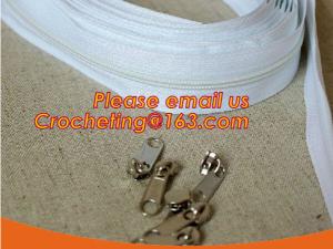 Wholesale Garment accessories metal symmetric zipper,zipper for wallet,long chain metal zipper from china suppliers