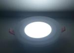 IP44 6 + 3W 12 + 6W 18 + 6W Dimmable LED Panel Light For Exhibition Hall