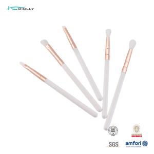 Wholesale 5Pcs Eye Blending Brush Set Aluminum Ferrule For Eyeliner Eyebrow Eyeshadow from china suppliers