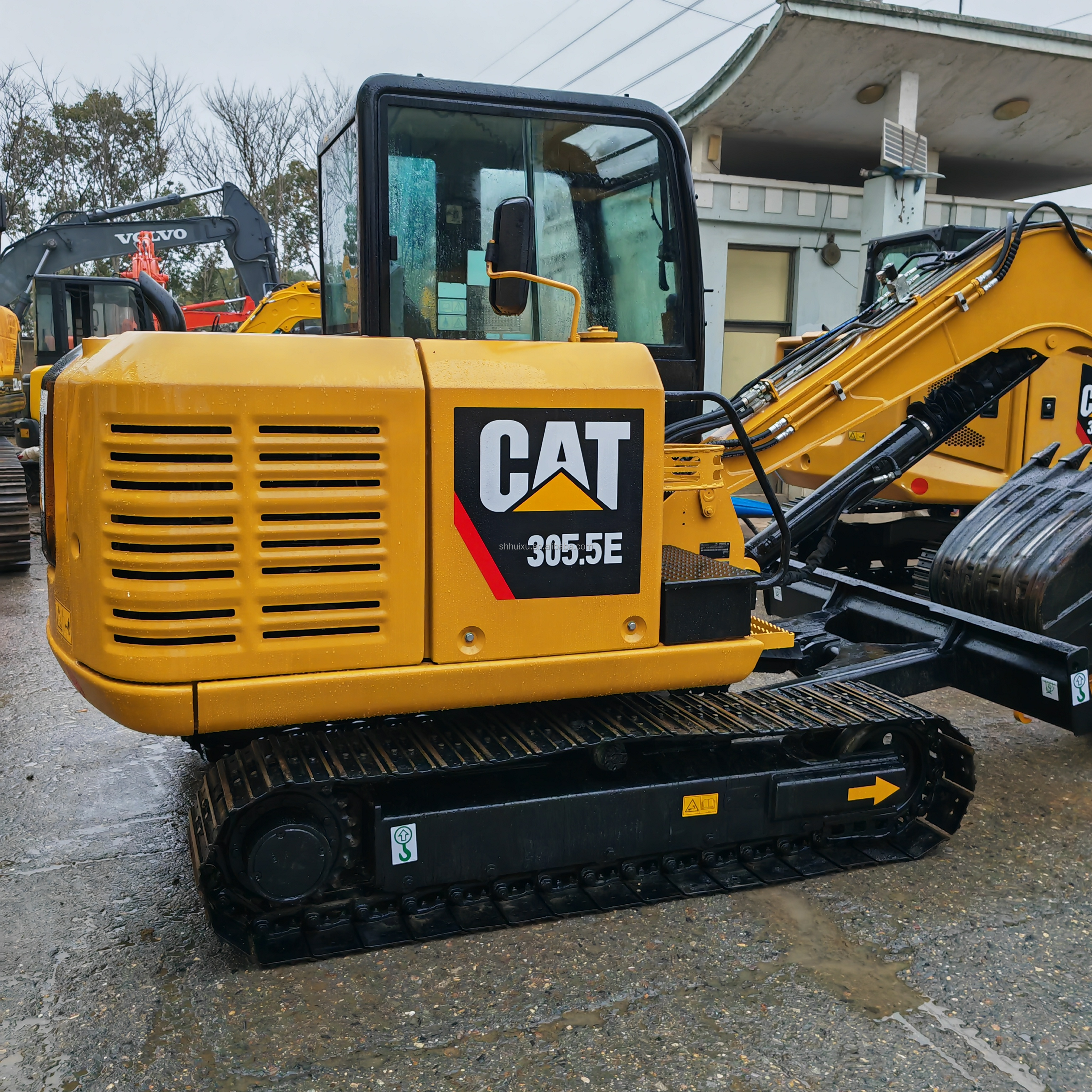 used engineering construction machinery CAT 305.5E 5 ton used excavators china CAT 305.5 earthmoving machinery