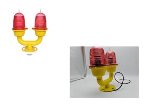 Wholesale Double Steady Burning LED Aviation Obstruction Light FAA L810 32.5cd Low Intensity from china suppliers