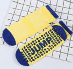 Trampoline Socks Kids Polyester Material Grips Socks Custom Logo Jumping Socks