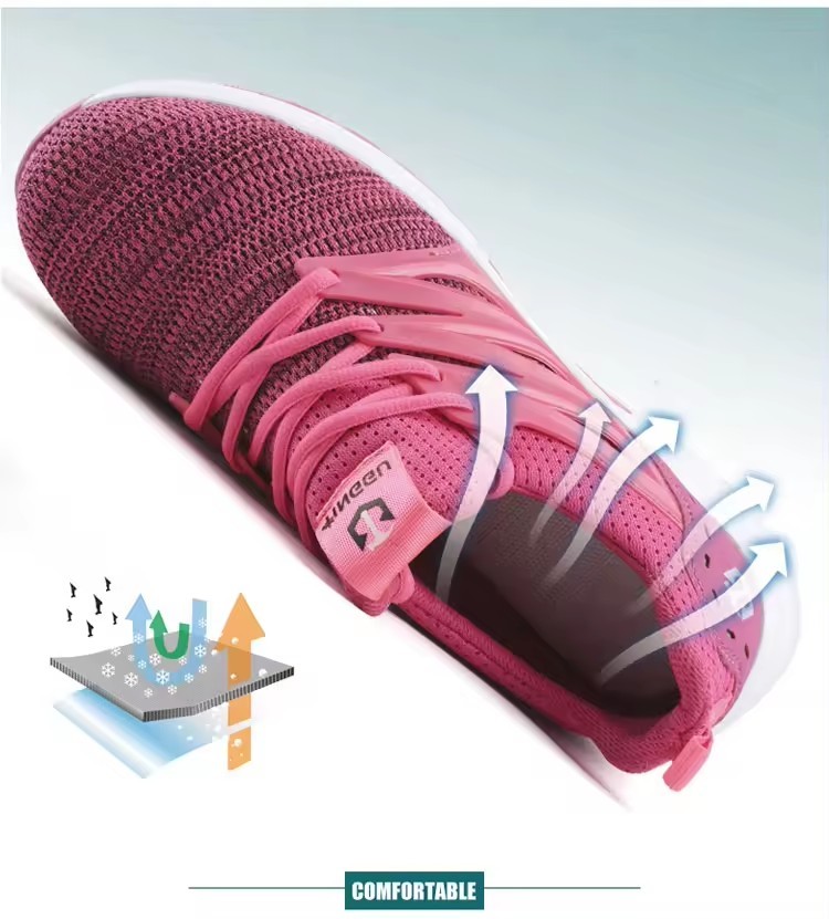 Custom Women Light Weight Workman Breathable Steel Toe Woodland Safety Jogger Shoes