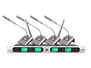 Wholesale 105DB S / N ratio Meeting Microphone System UHF500MHz ~ UHF600MHz ST-3000 from china suppliers