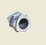 Double Screw Extruders HRC58-62 Extrusion Machine Spare Parts For Talc Mica by