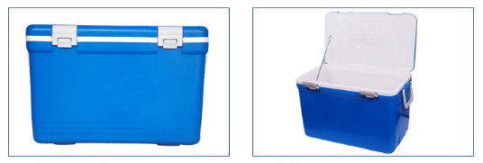 33L Volume Insulated Cooler Box Food Grade GPS Tracking Data Uploading