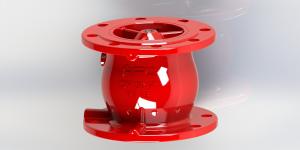 Wholesale 2 - 40 Size Ductile Iron Non Slam Check Valve Corrosion Resistant Specifications from china suppliers
