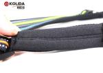 Blue / Green / Orange Nylon Dog Collars , Reflective Dog Collars 4 Sizes 150g