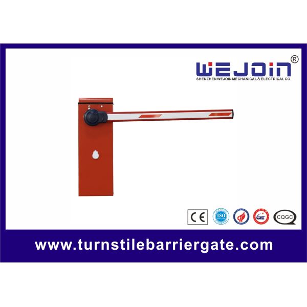 80W Low Noise Automatic Car Park Square Arm Boom Barrier Gate for Parking Lot