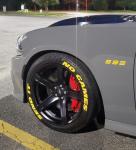 20x10.5 Gloss Black Dodge Hellcat HC2 Replica Wheels SRT OE 20 Inch Rims 5x115