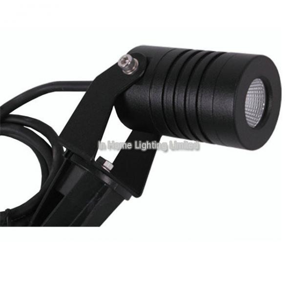 Quality 3 Watt Waterproof IP67 LED Spot Garden Lights With Spike And Wall Mounting Case for sale