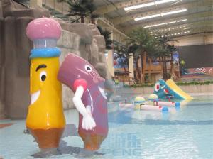 Wholesale Aqua Park Spray Pencil Shape Fountains For Children Splash Zone from china suppliers