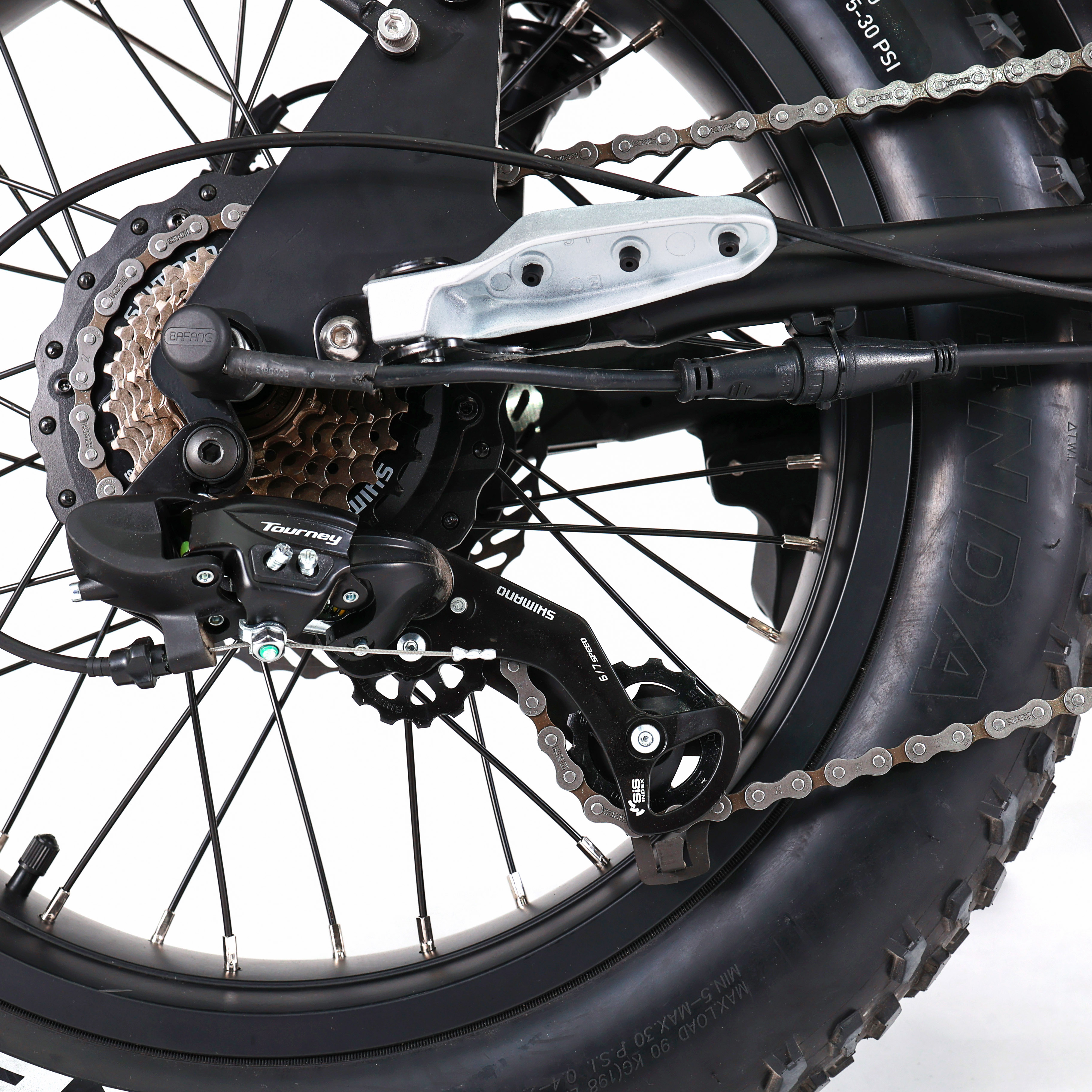 OEM 1000W Dual Motor Fat Tire Super Cruiser 73 Electric Bicycle Aluminum Alloy Frame