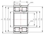 SL series roller bearings SL0149 Series Cylindrical Roller Bearings SL014920