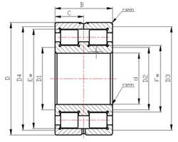 Wholesale SL series roller bearings SL0149 Series Cylindrical Roller Bearings SL014980 from china suppliers