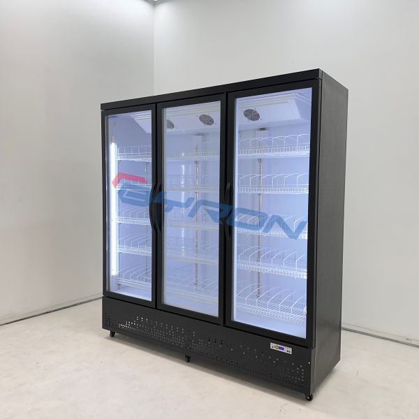 Customized Vertical Display Freezer 3 Doors Upright Display Freezer