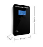 Highfly 16A 11KW Wall Mounted AC EV Charging Station Wallbox Cable Type 2 Fast