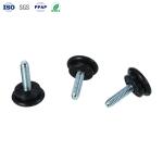 High Quality Customized Non-Standard Zinc Black Plated Head Hand Rubberized