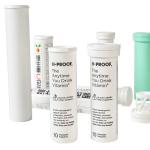 Custom White Straight Effervescent Tablets Packaging Tube for Vitamin C
