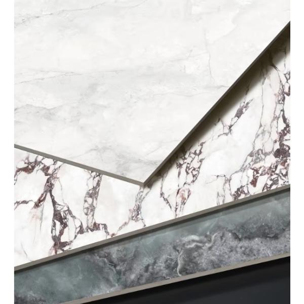 750x1500 Outdoor Polished Vitrified Glazed Tiles Sintered Stone Flooring