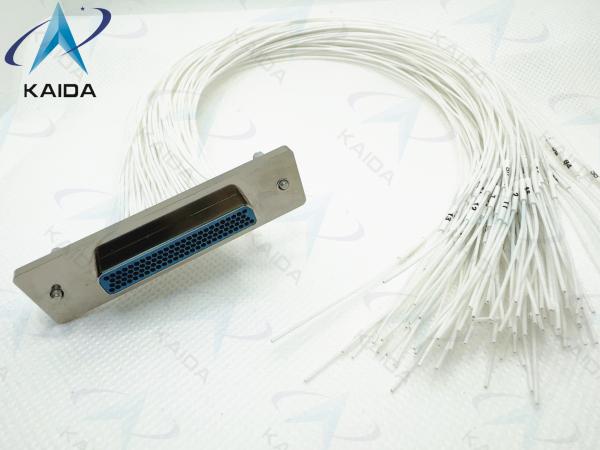 500 Mating Cycles Rectangular Connectors With Gold Over Nickel Contact Plating