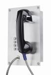 Stainless Steel Industrial VoIP Phone , Vandal Proof Emergency Help Phone