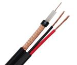 RG59 Coaxial Cable And Wire Power PVC Insulation RG59 CCTV Cable With Braided