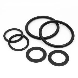 Wholesale Custom Black Silicone Rubber Gasket Silicone Rubber Seal O-Ring from china suppliers