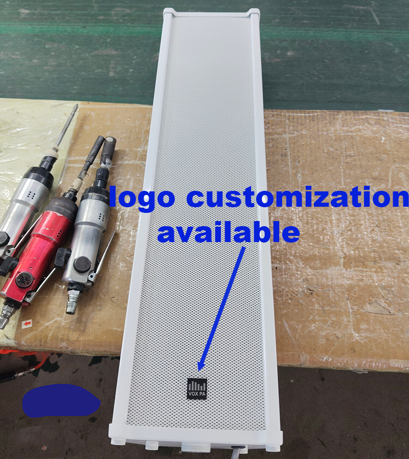 3pcs 4 Inch Woofer Speaker Waterproof IP44 Column Speaker OEM ODM Wholesale Price Logo Customization