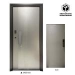 Safety Wooden Fire Doors Beauty THK 45mm Finishing Panel Finish