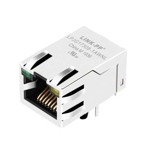 Wholesale LPJG17308-1AHNL 1000 Base-T 1x1 Port RJ45 Female Connector Tab Up Green/Yellow Leds from china suppliers