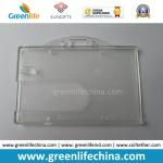 Factory Direct High Quality Clear Hard Rigid Horizontal Card Holder
