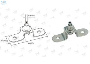 Wholesale Heavy Duty Wire Cable Hanging System Steel Ceiling Bracket With Brass Gripper from china suppliers